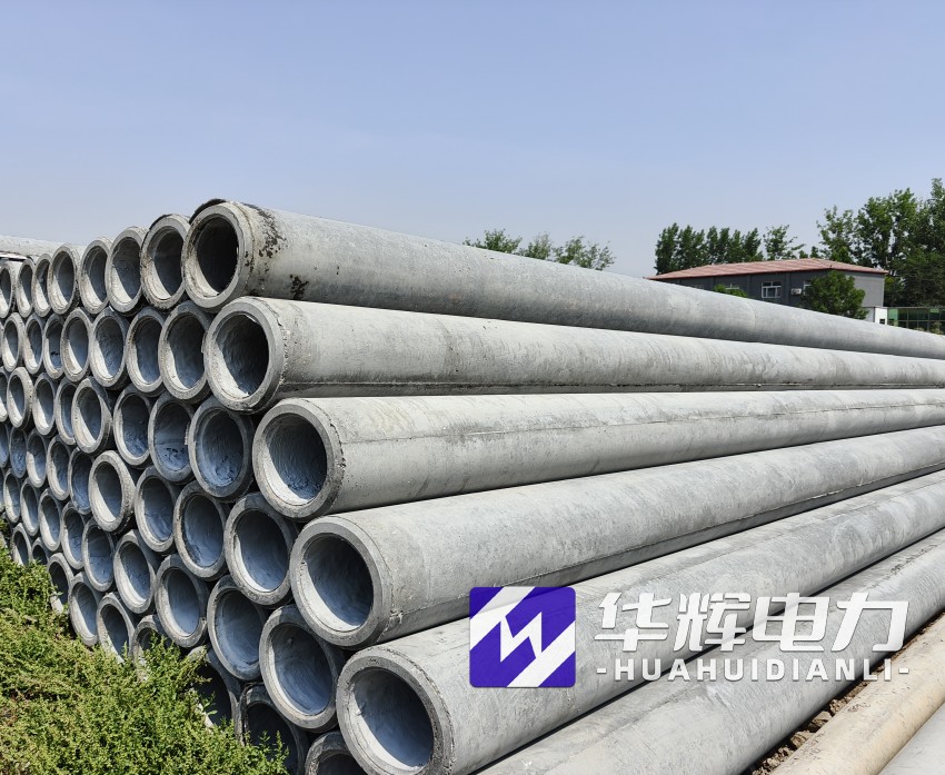 滨海12米水泥电线杆